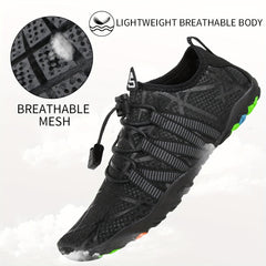 Women's Non-slip Lace-up Water Shoes for Swim Yoga