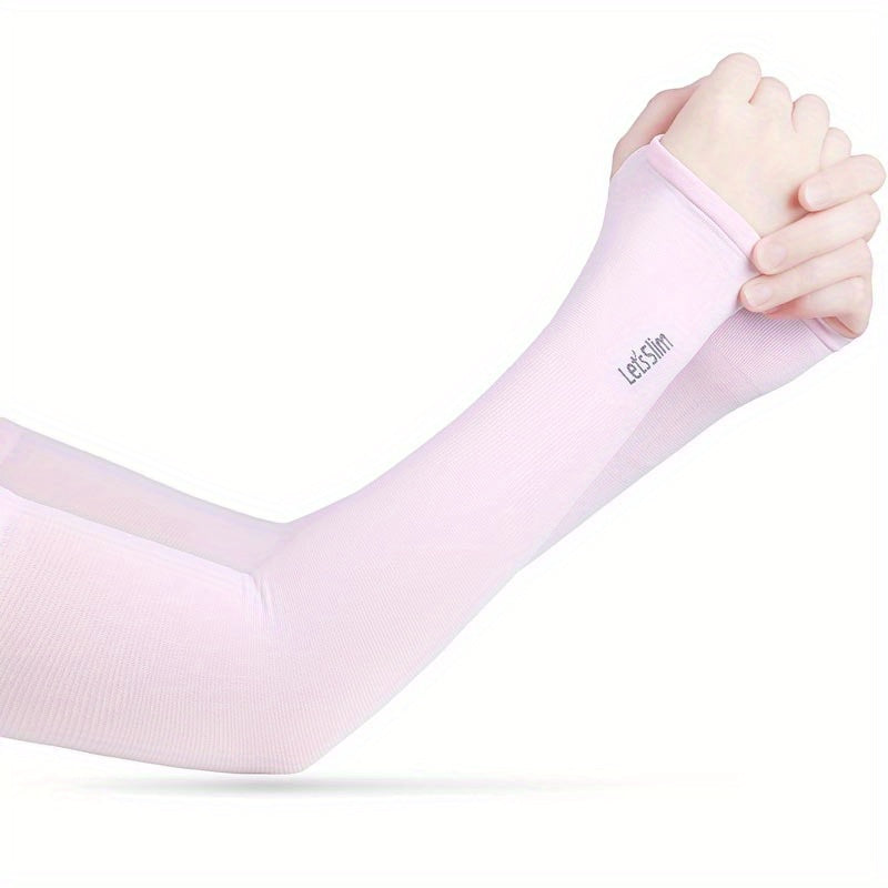 Cooling Arm Sleeves UV Sun Protection Cover Sports Basketball Golf Running