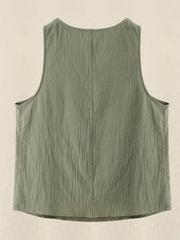 Plus Size Basic Tank Top Women's Plus Plain Round Neck Comfortable
