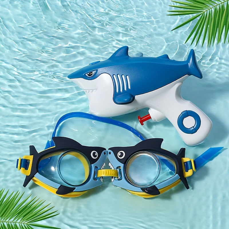 Cartoon Animal Swim Goggles Anti-fog Glasses