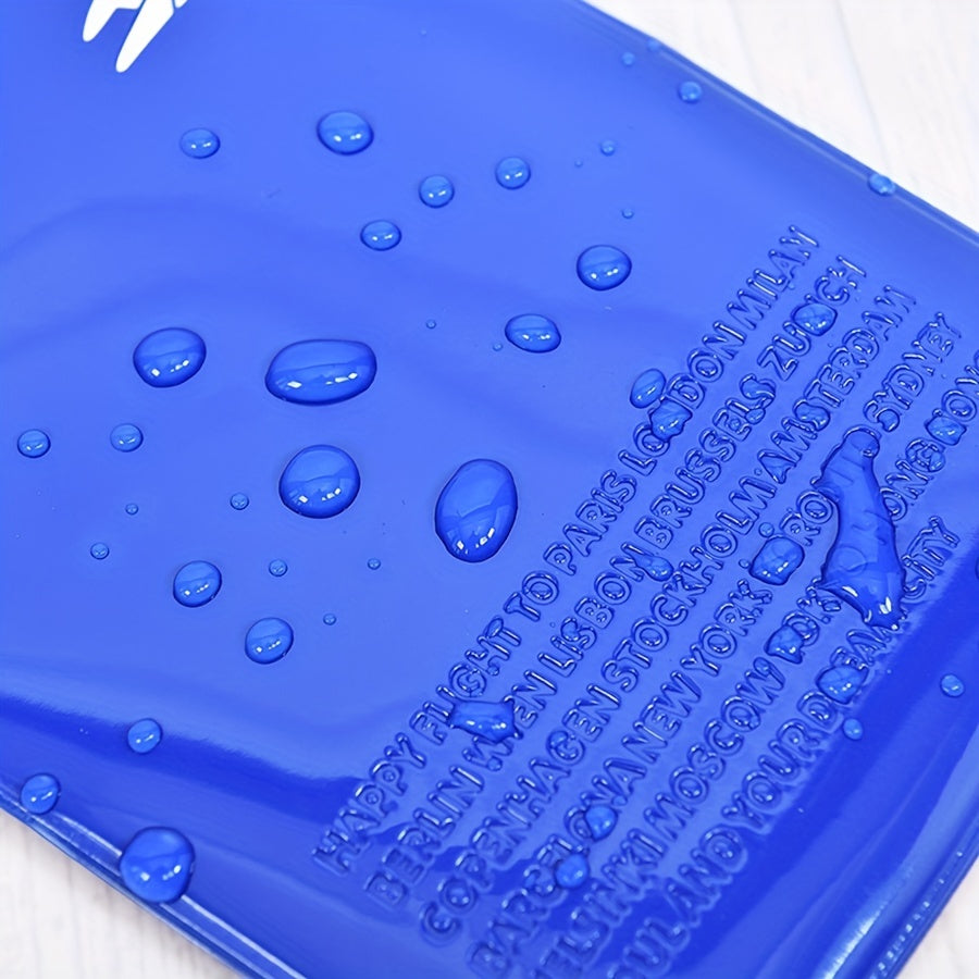 Passport Holder Soft Surface PVC Card Case Waterproof