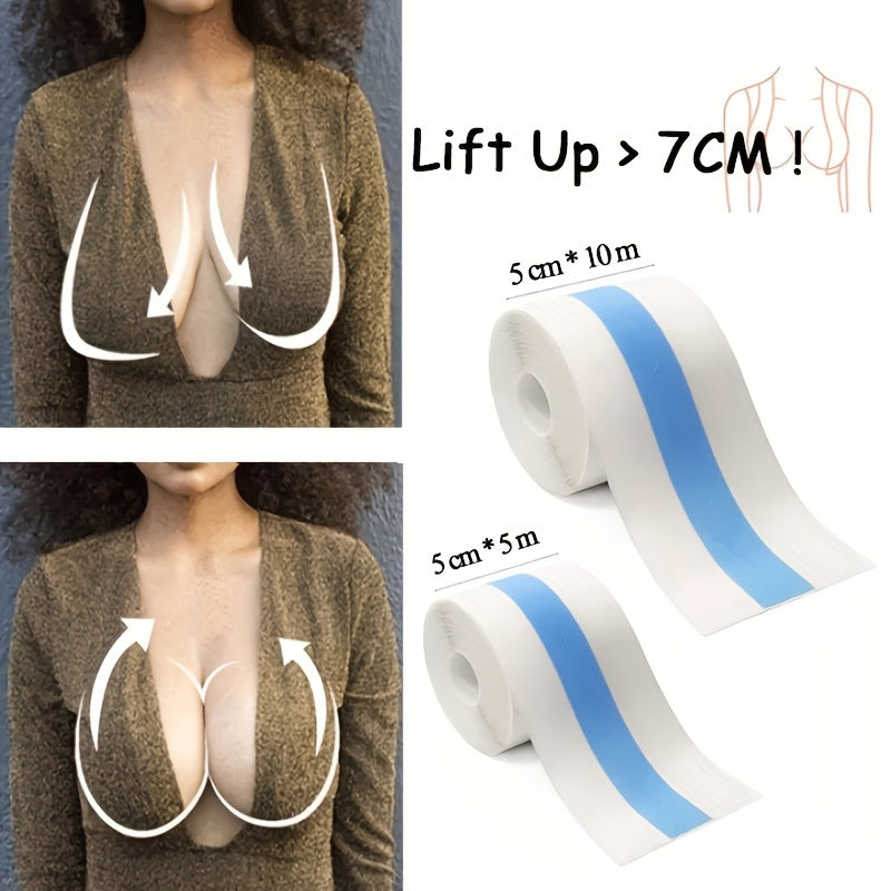 Invisible Breast Lift Tape Adhesive Support for Strapless Dresses