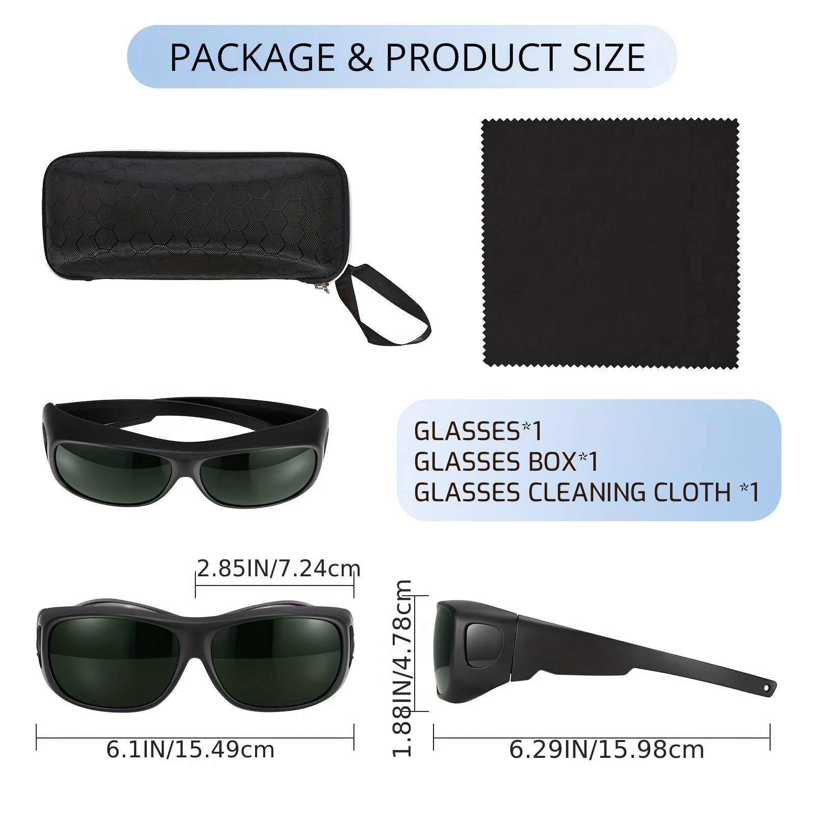IPL Laser Safety Glasses 200-2000nm Protective Goggles