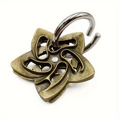 Zinc Alloy Unlocking Kongming Lock Magic Educational Toy