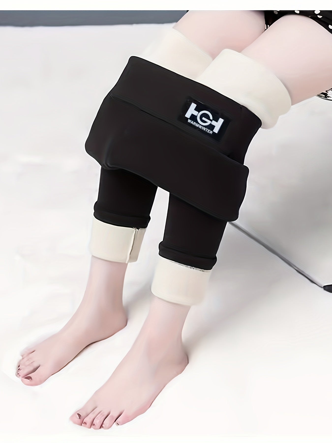 Warm Fleece Liner Yoga Pants Stretch Leggings