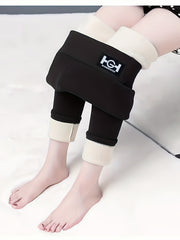 Warm Fleece Liner Yoga Pants Stretch Leggings