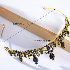 Rhinestone Baroque Crown Hairband Headband Party Favor Decorations