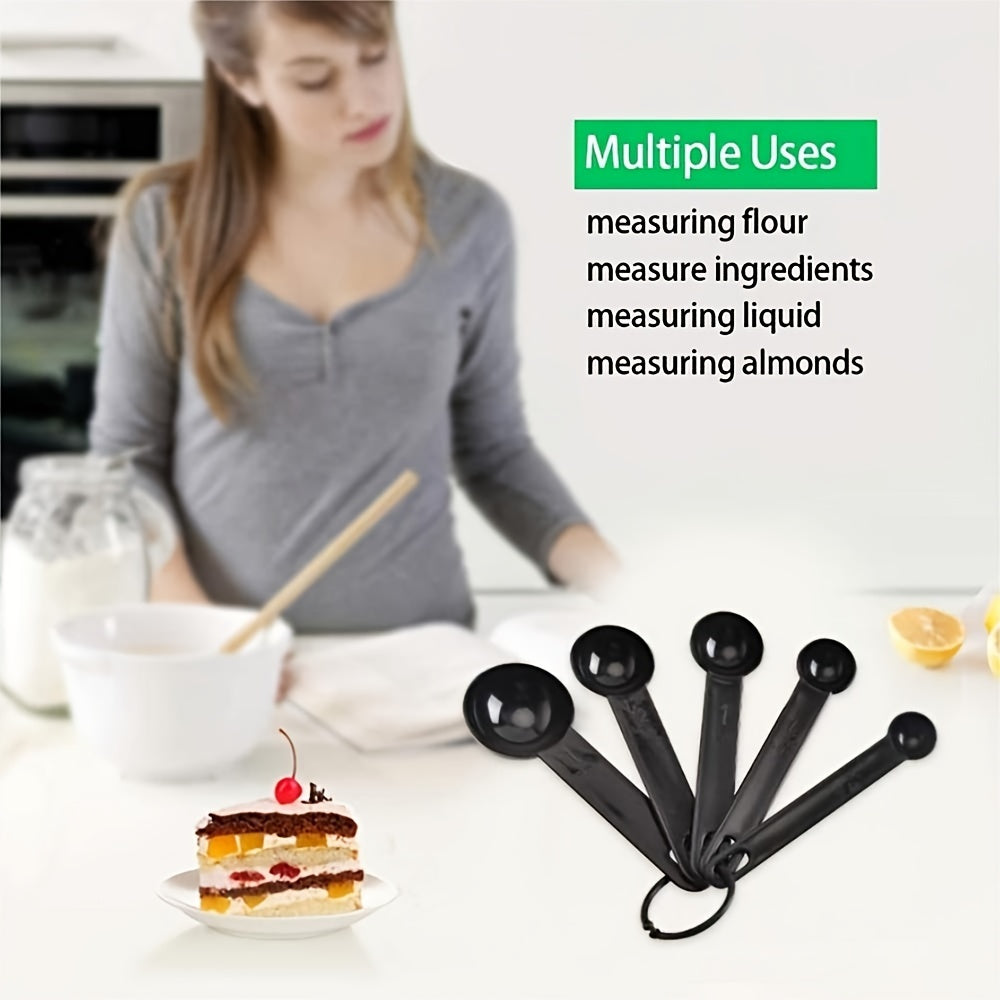 10pcs Plastic Measuring Cups and Spoons Set