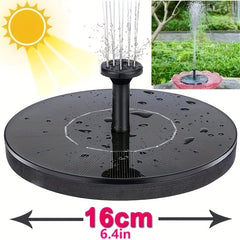 Solar Fountain Pump 1.5W with 6 Nozzles