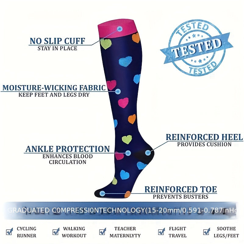 Men's Compression Socks for Sports & Fitness Activities