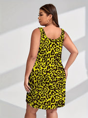 Leopard Print Tank Dress