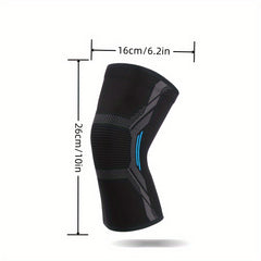 Knitted Nylon Sports Knee Pad for Cycling Running Fitness - Men and Women
