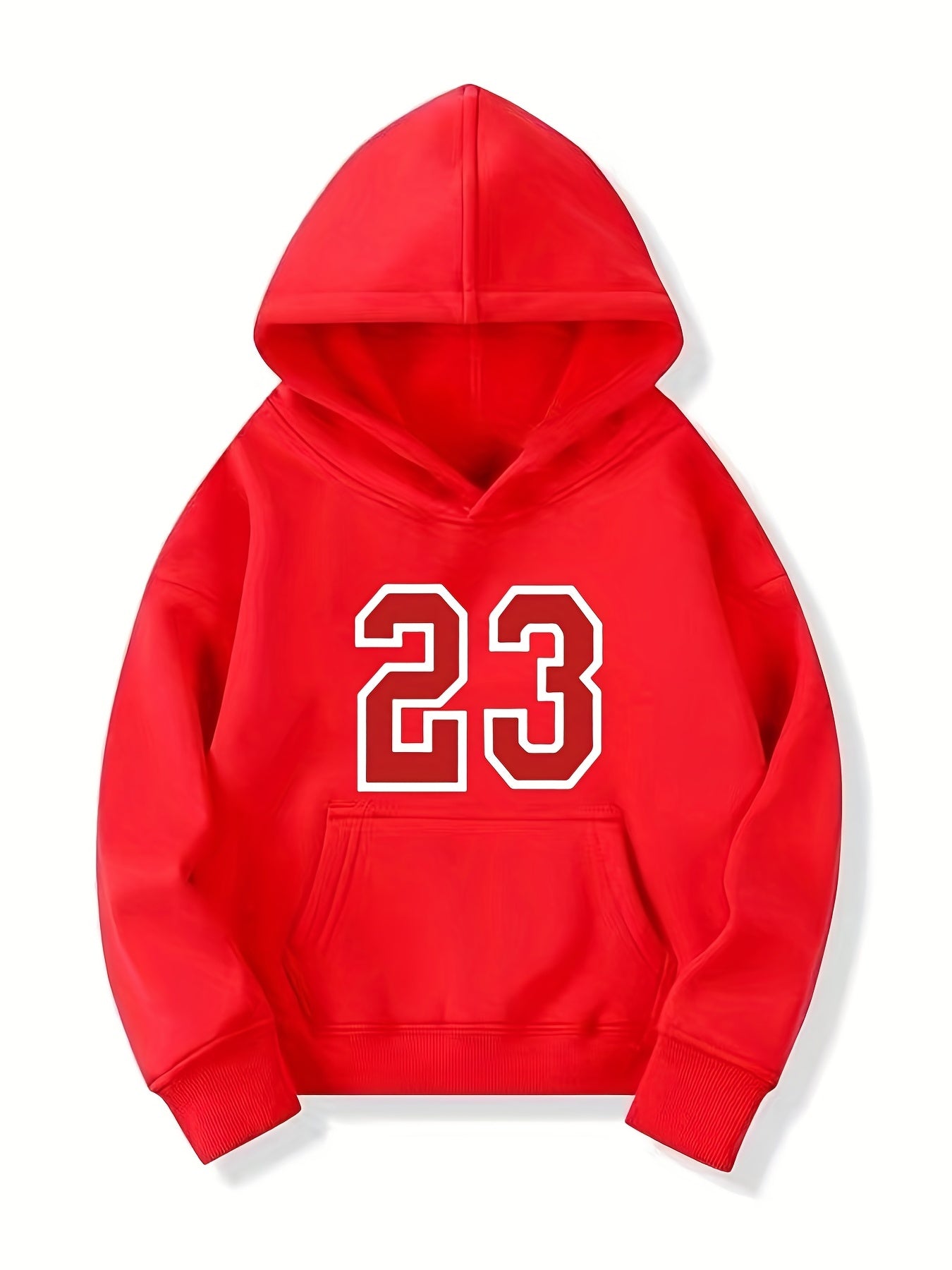Girls Team Number Pattern Smart Hoodie for Halloween Party