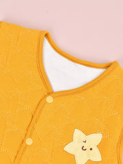 2pcs Cartoon Embroidery V Neck Vest