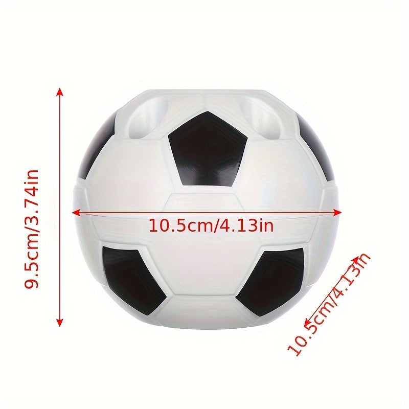 Soccer Shape Pen Pencil Holder Desktop Rack Home Decoration