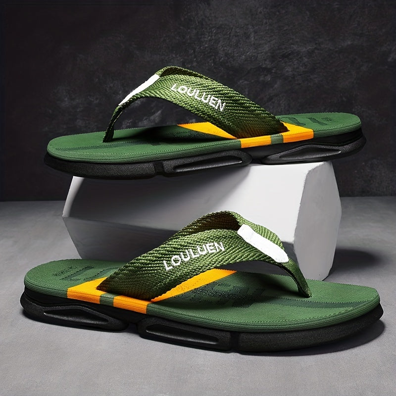 Men's Stylish Flip Flops Non Slip Trekking Sandals Comfy Beach Water Shoes
