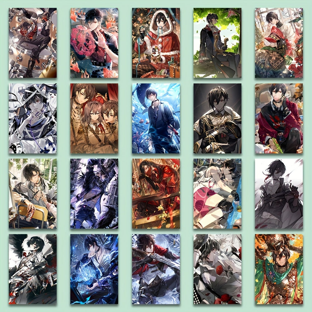 63pcs Anime Character Pvc Sticker Packs For Laptop Notebook Phone Decoration