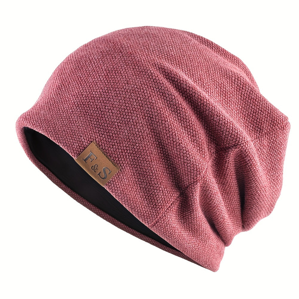 Solid Cotton Men's Pullover Cap for Spring and Summer