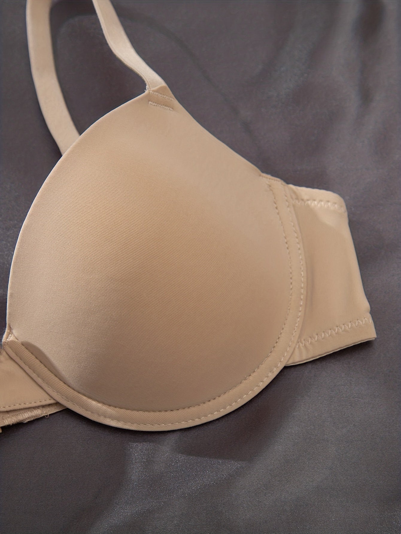 3pcs Push Up T-shirt Bras Comfy & Breathable Women's Lingerie