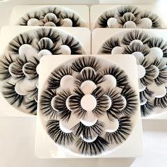 35 Pairs 25mm Fluffy Dramatic False Eyelashes Cosplay Manga Extension