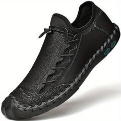 Men's Stitch Detail Loafer Shoes Non slip Slip On Shoes Men's Shoes