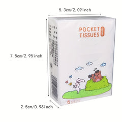 12 Packs Paper Towels 8 Sheets 5 Layers Travel Home Restaurant Party