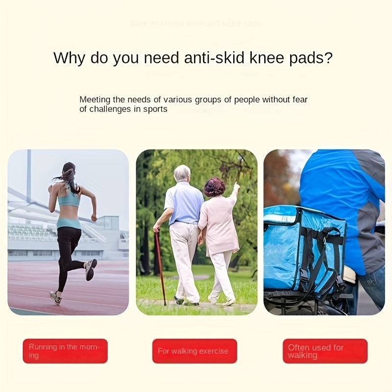 Men's/Women's Running Knee Pads Outdoor Cold Protection Sports Leg Strap