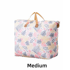 Large Capacity Storage Bag with Zipper & Handles