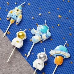 Astronaut Candle for Birthday Party