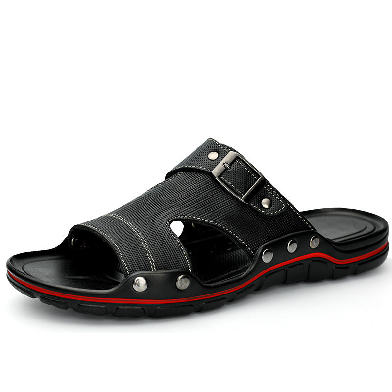 Men's Lightweight Slides Slippers Non Slip Sandals for Indoor Outdoor