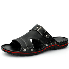Men's Lightweight Slides Slippers Non Slip Sandals for Indoor Outdoor