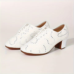 DADAWEN Women's Latin Dance Shoes