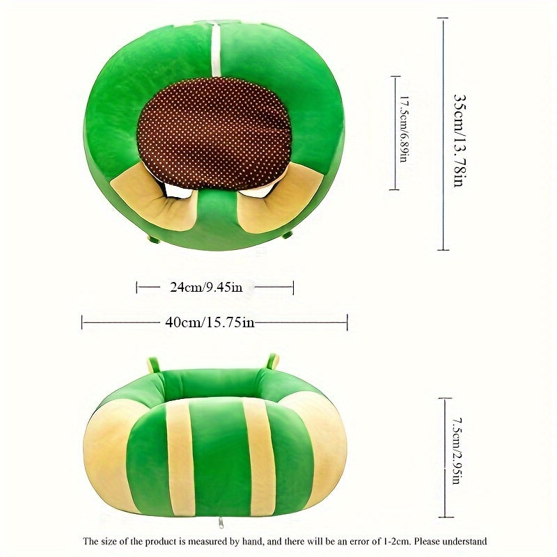 Plush Baby Support Seat Soft Sofa Learning To Sit Chair