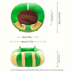 Plush Baby Support Seat Soft Sofa Learning To Sit Chair