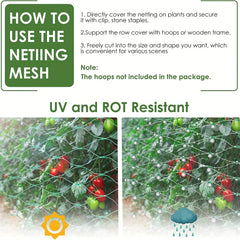 1pc Garden Bird Net - Protect Vegetable Plants & Fruit Trees