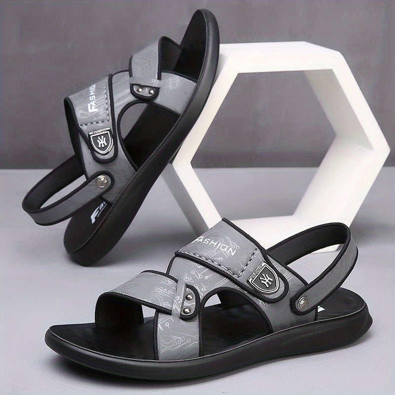 Men's Non Slip Sandals Quick Drying Comfy Slides Beach Shoes