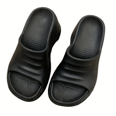 Women's Solid Sports Sandals Soft Comfortable Open Toe Shoes