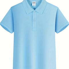 Boys Short Sleeve Breathable Summer Shirt