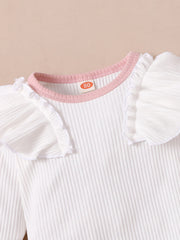 Cute Romper & Bow Set for Baby Girls - Summer Style