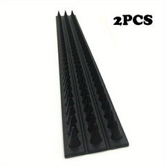 2pcs Plastic Bird & Cat Spikes - Pest Deterrent & Stylish Home Decor