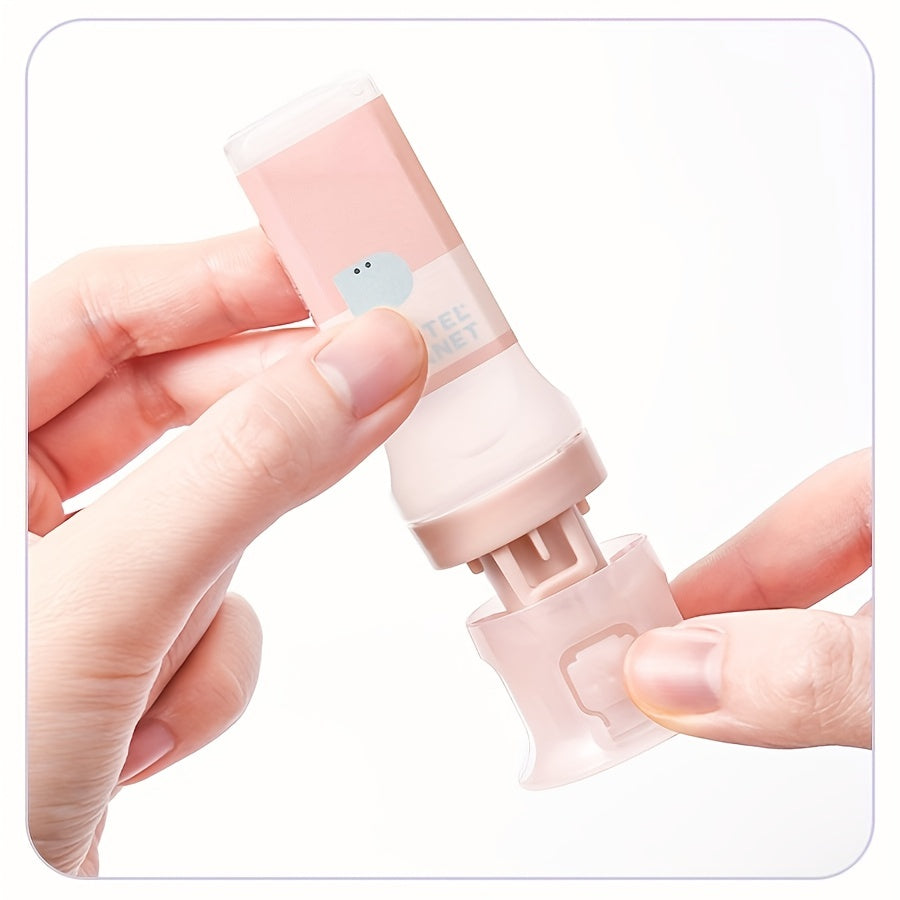1pc Light Planet Student Office Supplies Strong Liquid Glue Macaron Right Angle