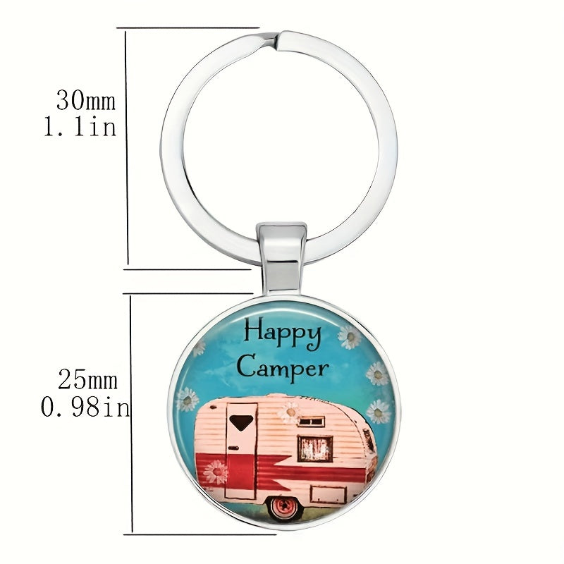 Retro Car Keychain Necklace for Boys and Girls