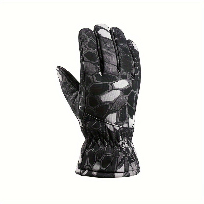 Skiing Gloves Touch Screen Thickened Warm Keeping Gloves