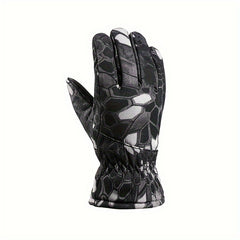 Skiing Gloves Touch Screen Thickened Warm Keeping Gloves