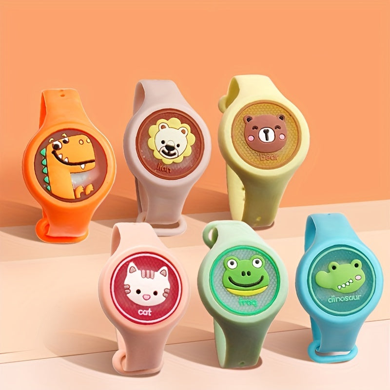 Kids Cartoon Mosquito Repellent Bracelet - Adjustable Size