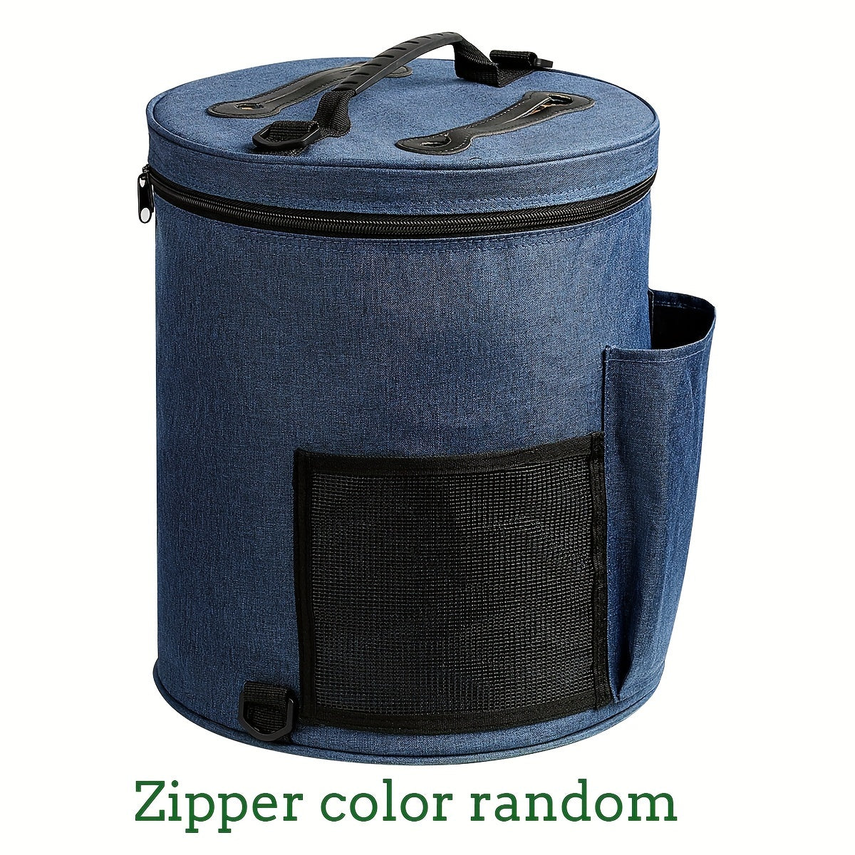 Round Knitting Bag Yarn Crochet Sewing Storage DIY Yarn Storage