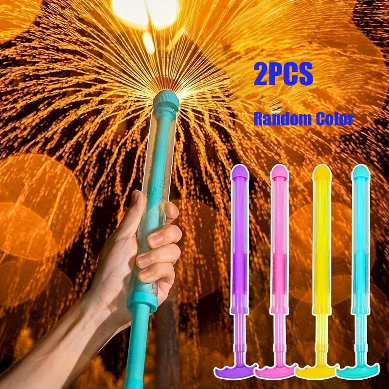 2pcs Random Fireworks Water Gun Toy High Pressure Sprayer