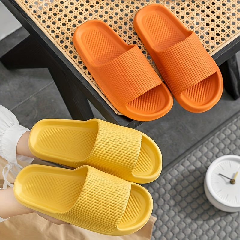 Men's Casual Non Slip Slippers Open Toe Shoes Indoor Outdoor Beach Spring Summer