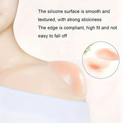 2pcs Women's Clothing Silicone Shoulder Pads Non slip Invisible Breathable