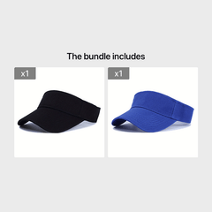 Men's Adjustable Cotton Sun Hat Tennis Golf Running Sun Protection Hat